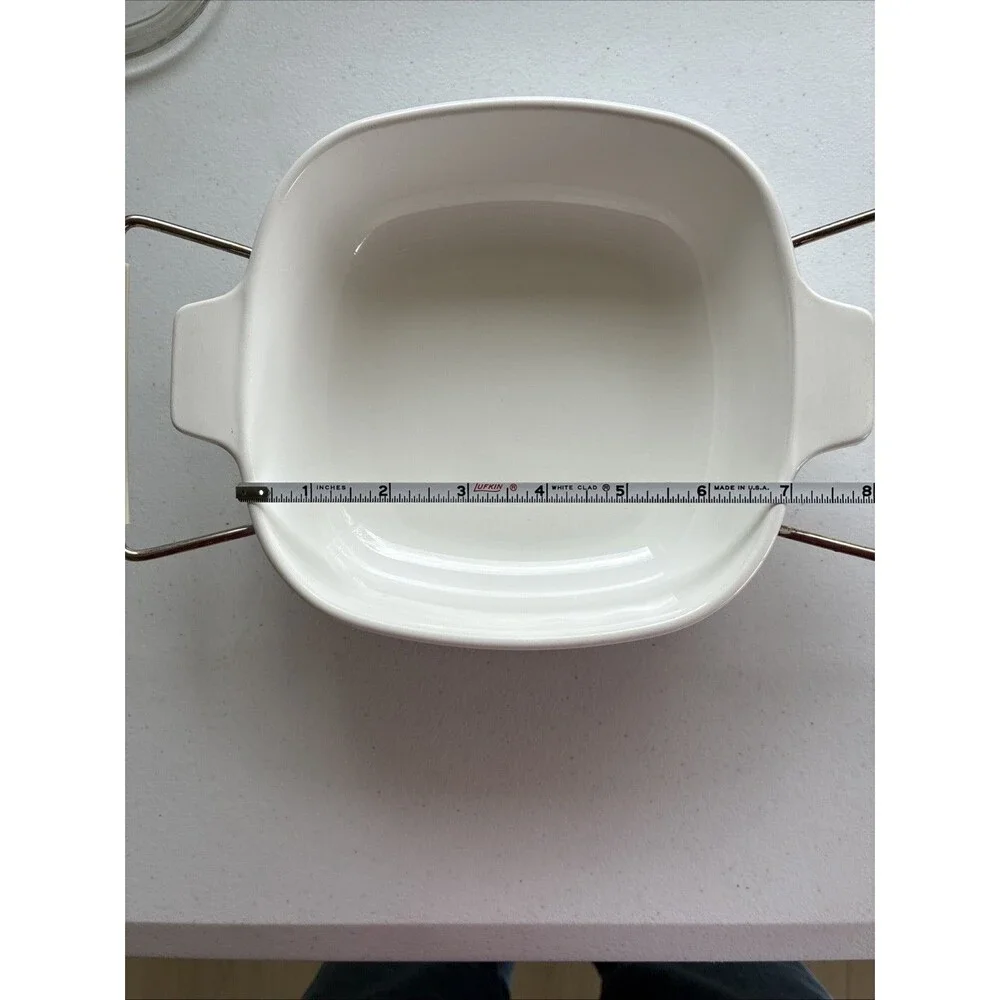 Vintage CorningWare Blue Cornflower P-1-B 1 Qt Casserole w/ Lid & Trivet USA